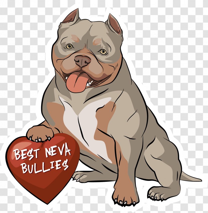 American Pit Bull Terrier Puppy Bulldog Dog Breed - Love Transparent PNG