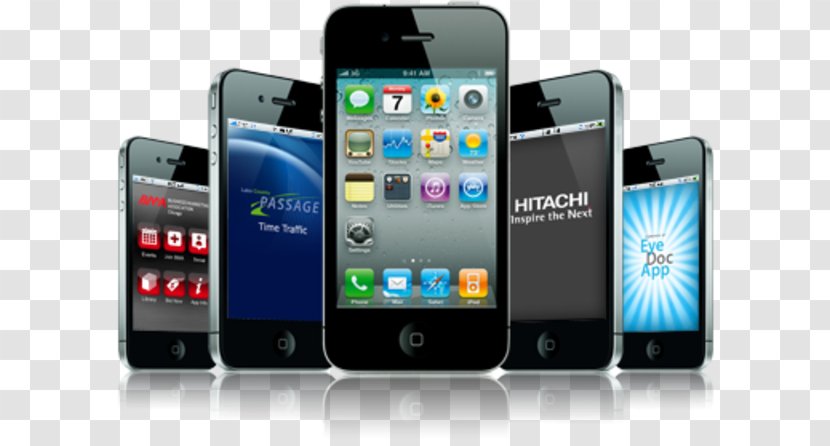 IPhone 4S 5 6 - Mobile Device - Electronics Transparent PNG