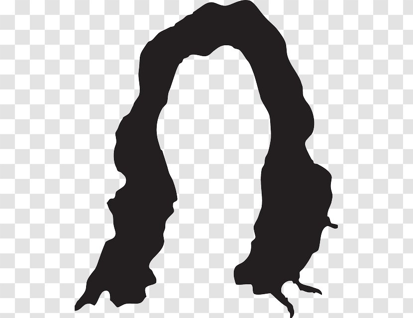 Silhouette Drawing Clip Art - Long Hair Transparent PNG