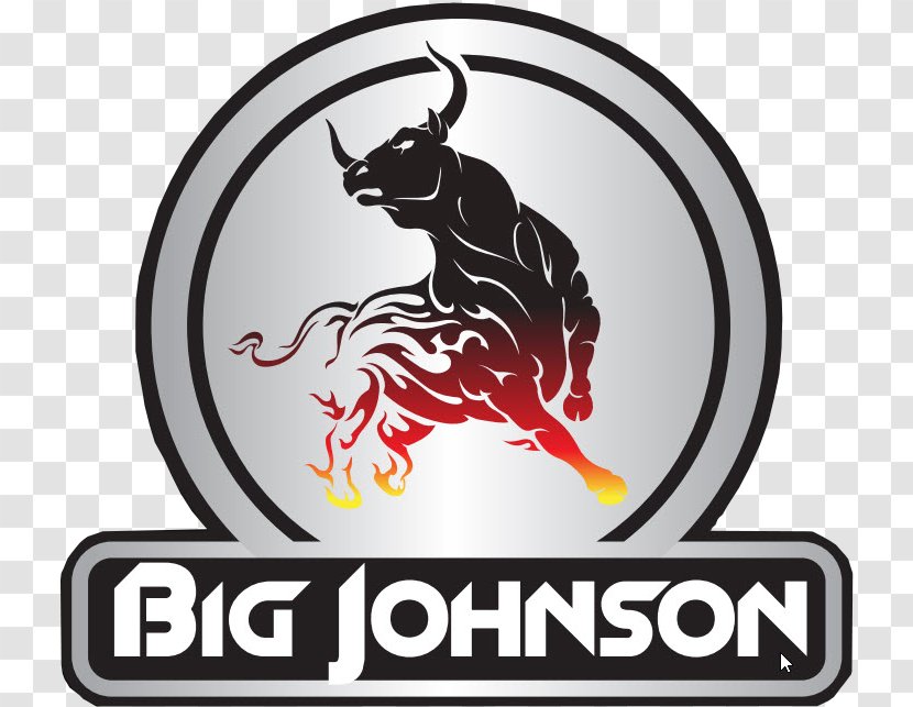 Logo Big Johnson Bull Brand Tattoo - Mammal Transparent PNG