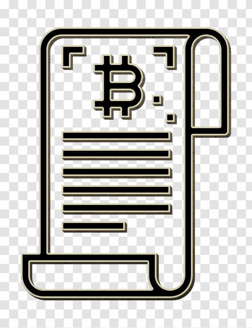 Statement Icon Bitcoin Icon Transparent PNG