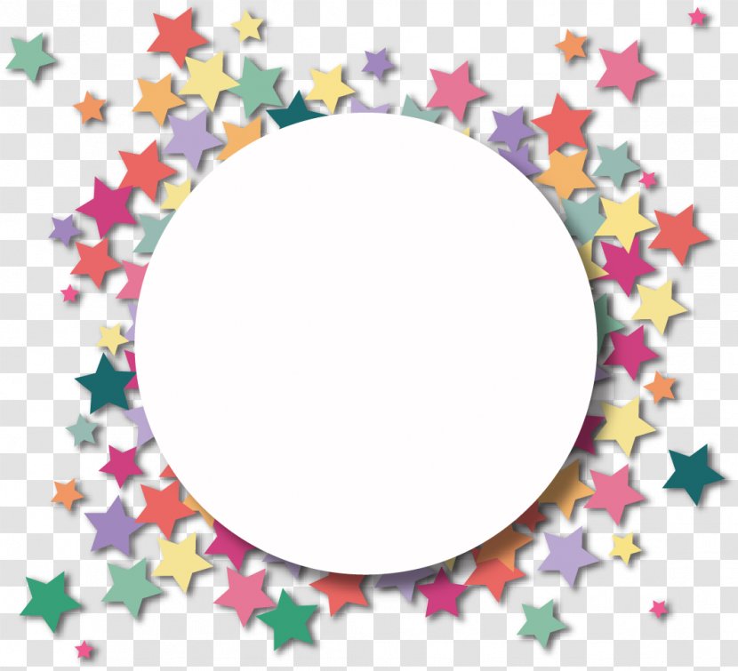 Wish Happy Birthday To You Party - Pink - Star Circle Transparent PNG