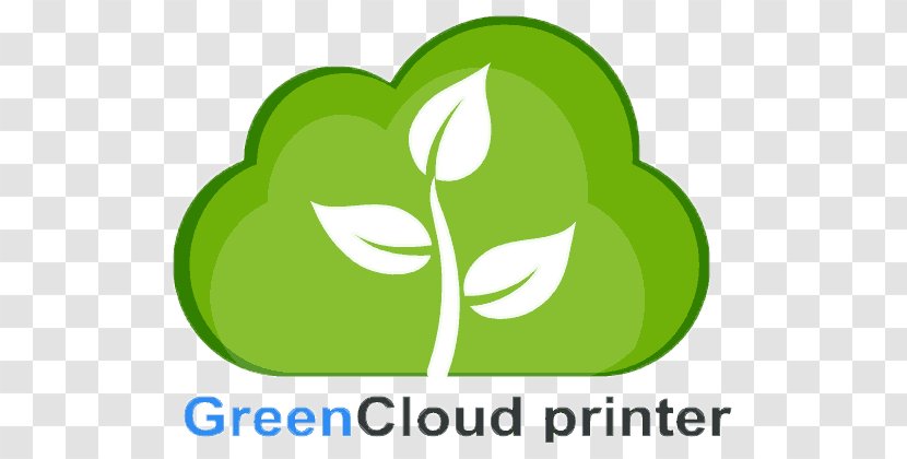 Paper Virtual Printer Computer Software Device Driver - Toner - Green Cloud Transparent PNG