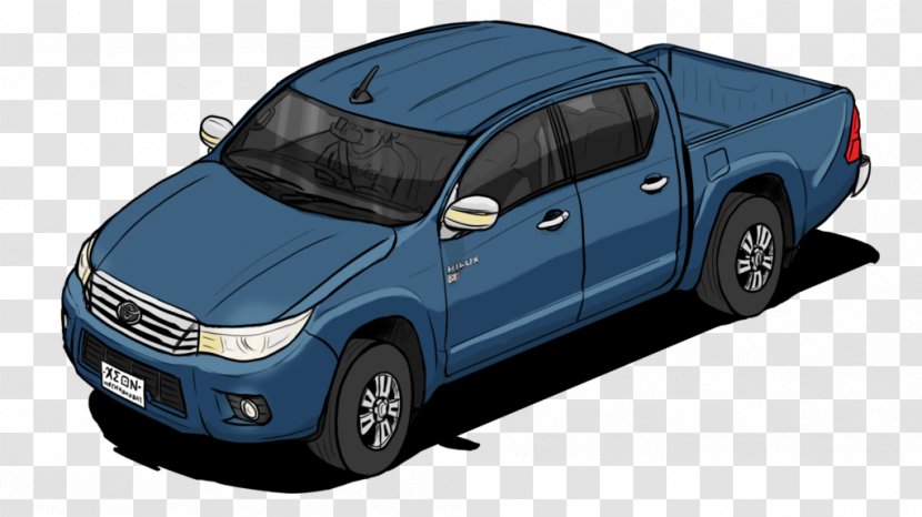 Car Pickup Truck Toyota Hilux Revo - 86 - Vigo Transparent PNG