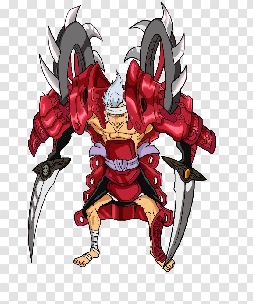 Demon Cartoon Armour Legendary Creature Transparent PNG