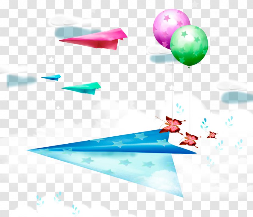 Paper Plane Flight Airplane Helicopter - Brand Transparent PNG
