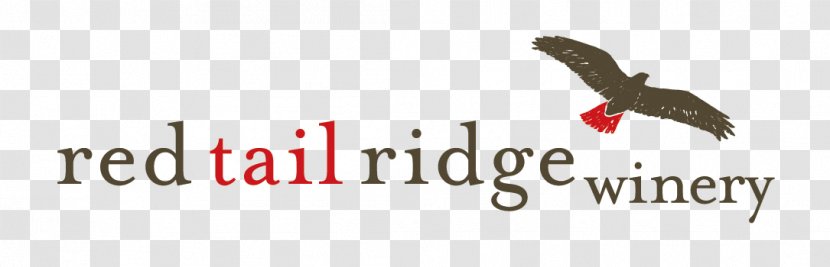 Red Tail Ridge Winery Logo Teroldego Font Brand - Roasted Duck Transparent PNG