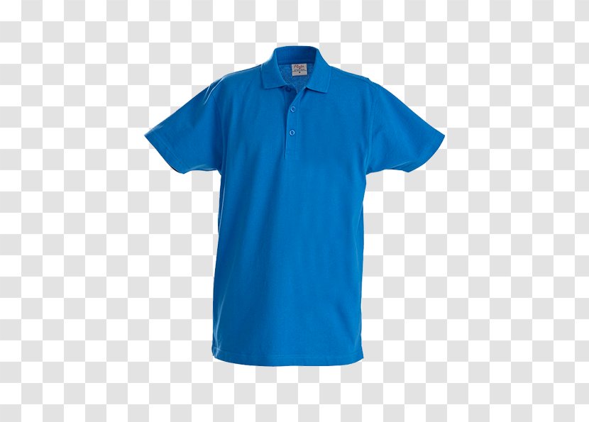 T-shirt Polo Shirt Clothing Sleeve - White - Blue Work Uniform Transparent PNG