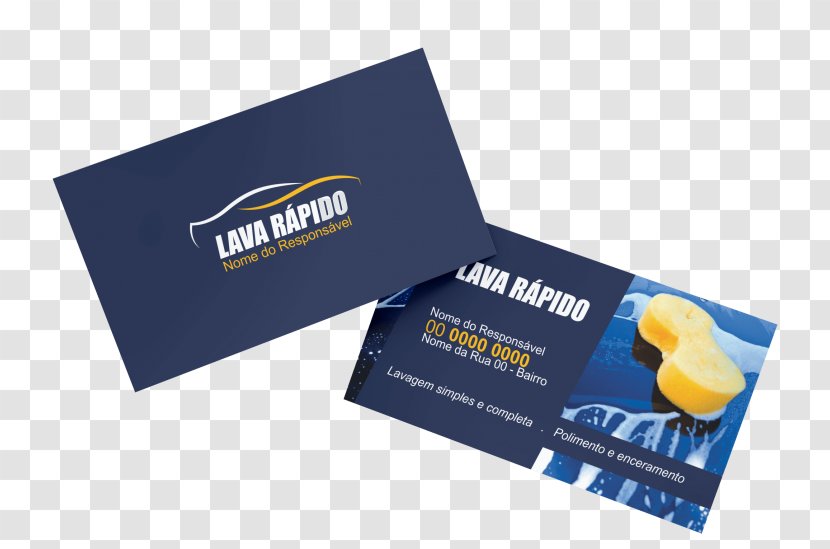 Business Cards Credit Card Car Wash Logo - LAVA RAPIDO Transparent PNG