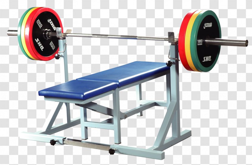 Bench Fitness Centre Barbell Weight Training Exercise Equipment - Power Rack Transparent PNG