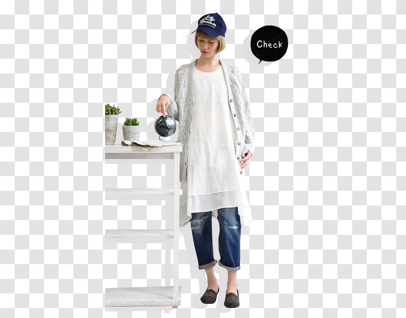 Outerwear Fashion Sleeve Costume - White - One Piece Jp Transparent PNG