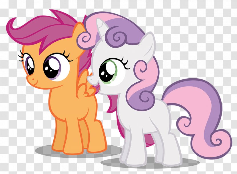 Scootaloo Apple Bloom Sweetie Belle Pony The Cutie Mark Chronicles - Watercolor Transparent PNG