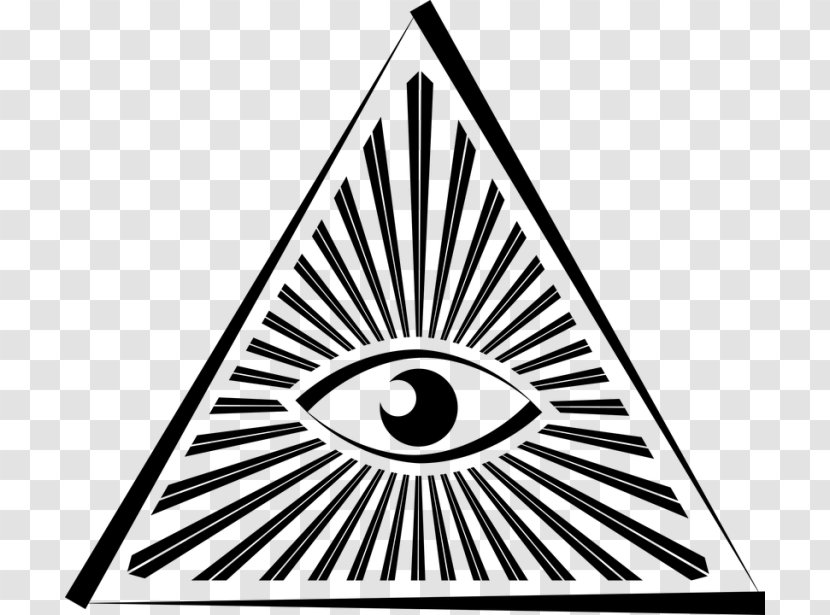 Eye Of Providence Illuminati Freemasonry Pyramid - God Transparent PNG