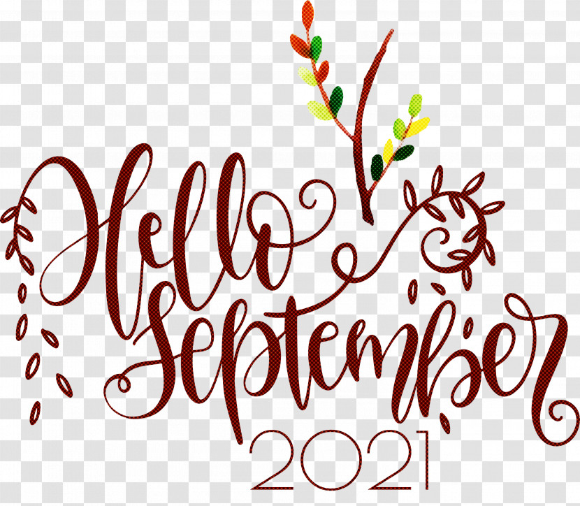 Hello September September Transparent PNG