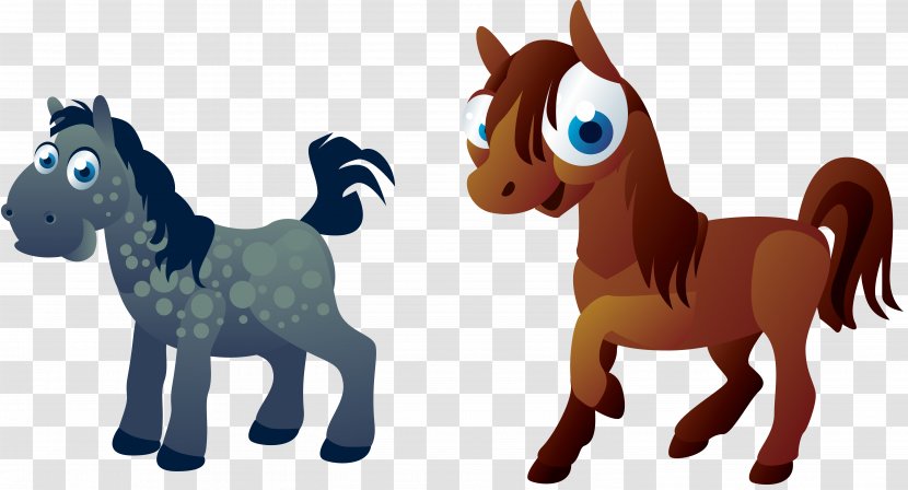Pony Mustang Foal Stallion Muskox - Donkey Transparent PNG