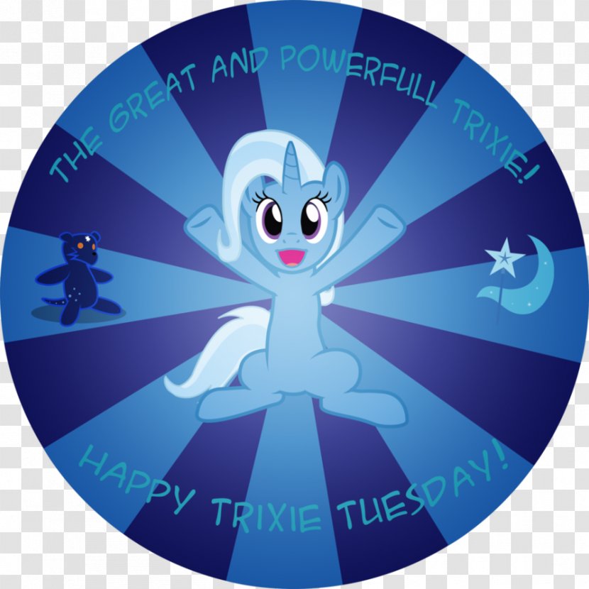 Desk Character Cartoon Glass - Electric Blue - Powerfull Transparent PNG
