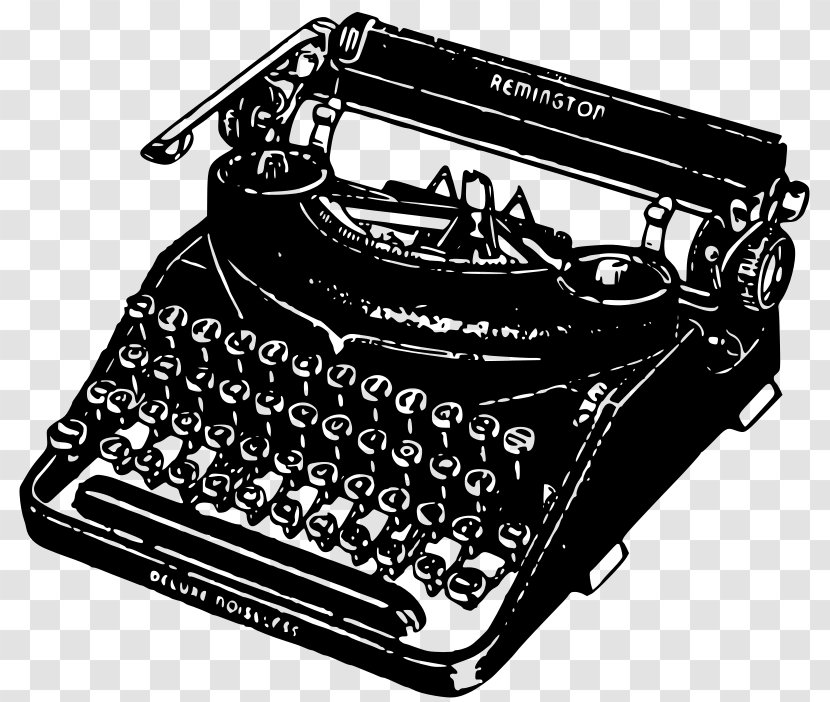 Typewriter Drawing Clip Art - Free Content - Cliparts Transparent PNG