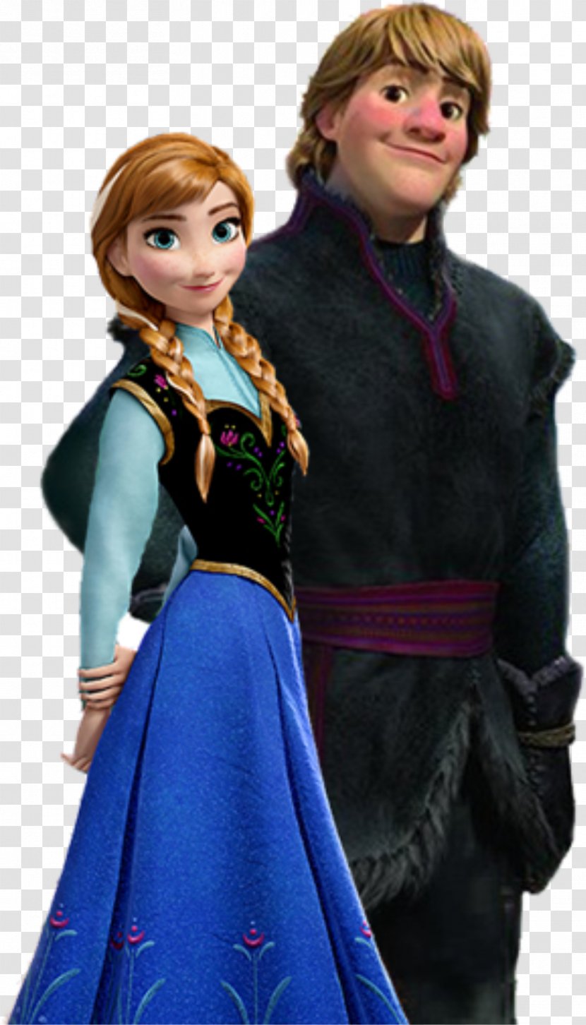 Kristoff Elsa Frozen Fever Anna - Doll Transparent PNG