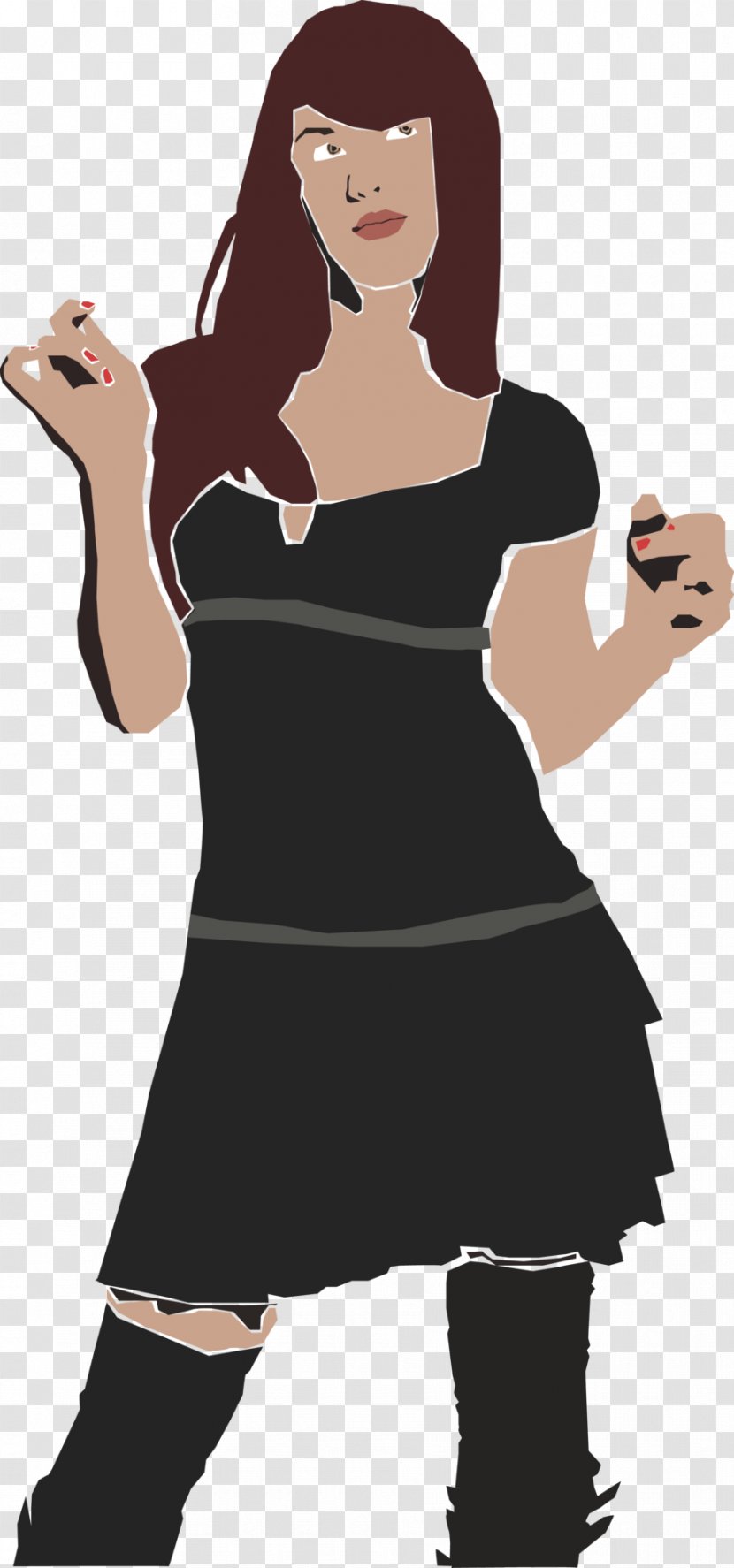 Shoe Illustration Dress Cartoon Girl - Inspired Transparent PNG
