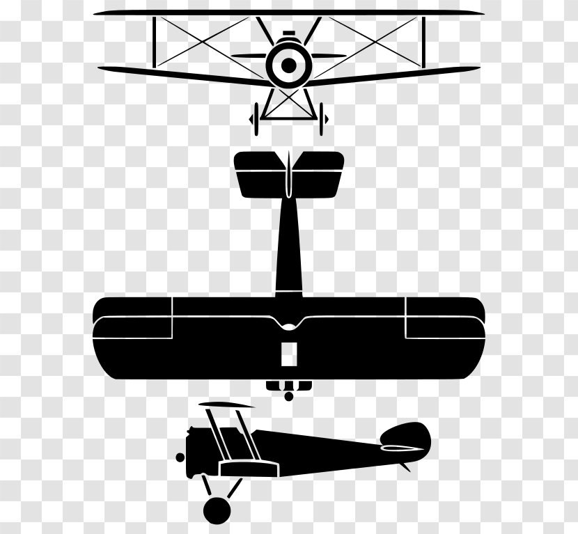 Sopwith Camel Pup Airplane Triplane Aviation Company - Clerget 9b Transparent PNG