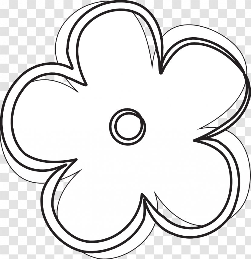 Black And White Monochrome Photography - Heart - Flower Transparent PNG