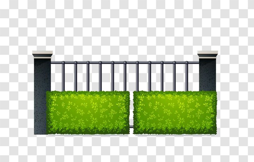 Synthetic Fence Light Garden - House Transparent PNG