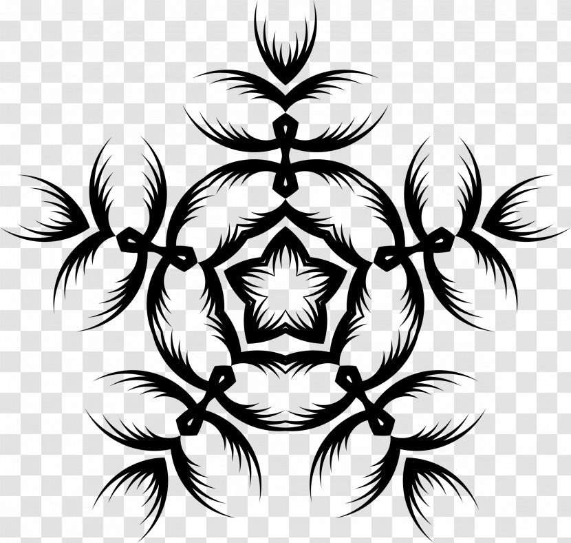 Visual Arts Line Art Black And White - 5 Star Transparent PNG