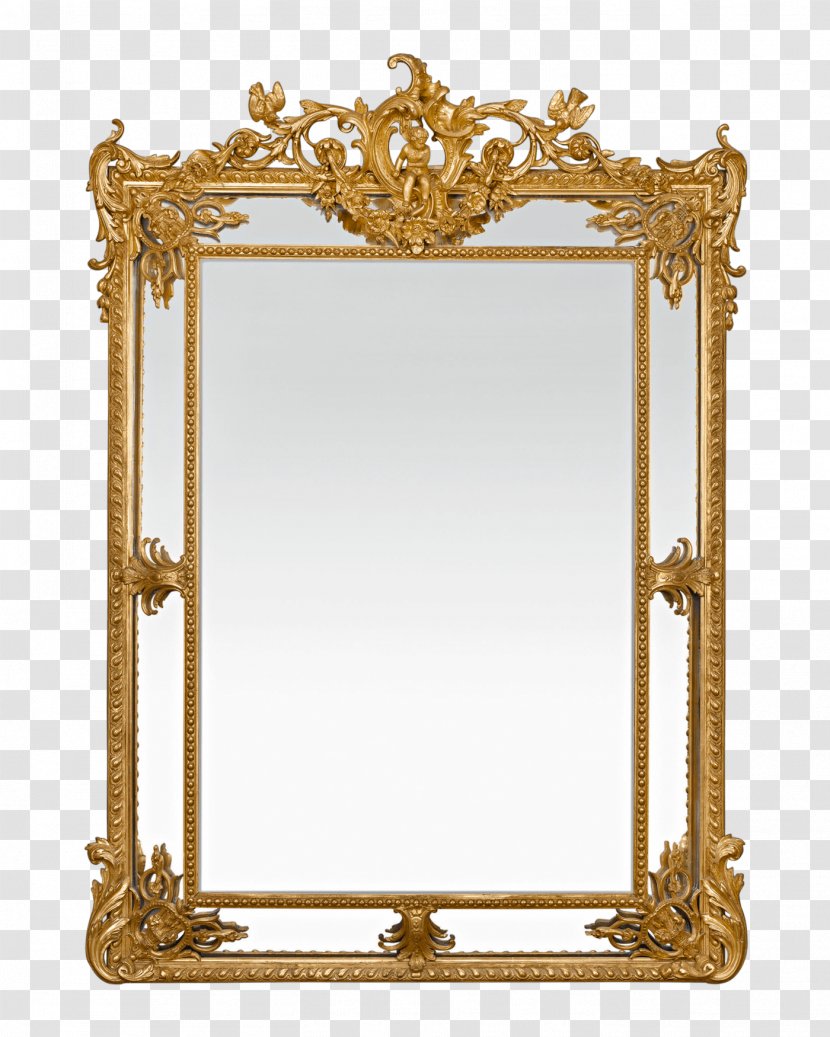 France Mirror Picture Frames Napoleon III Style Pier Glass Transparent PNG