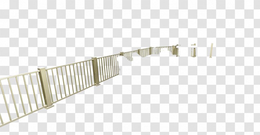 Line Angle Home - Fence - Deck Railing Transparent PNG