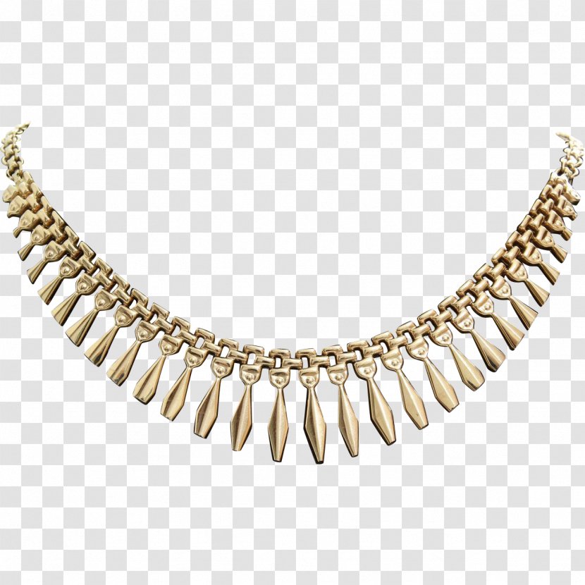 Necklace Choker Jewellery Gold Bracelet - Fashion - Graduated Transparent PNG