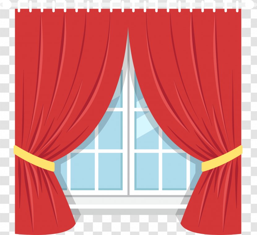 Window Treatment Blinds & Shades Curtain Shutter - Curtains Transparent PNG