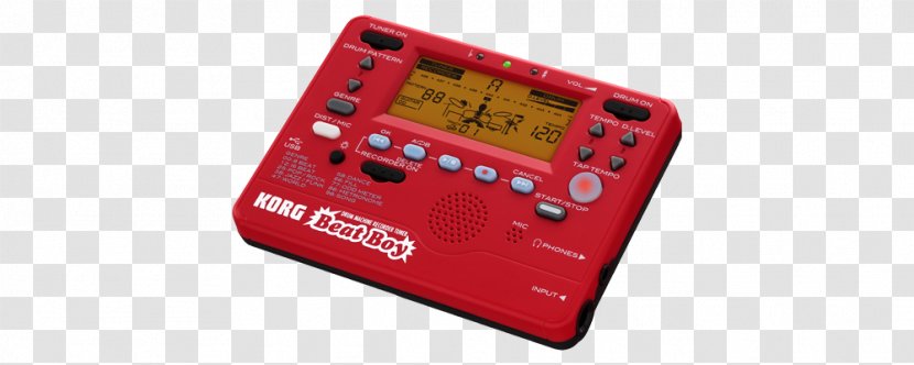 Drum Machine Electronic Tuner Musical Instruments Beat Recorder - Drums Transparent PNG