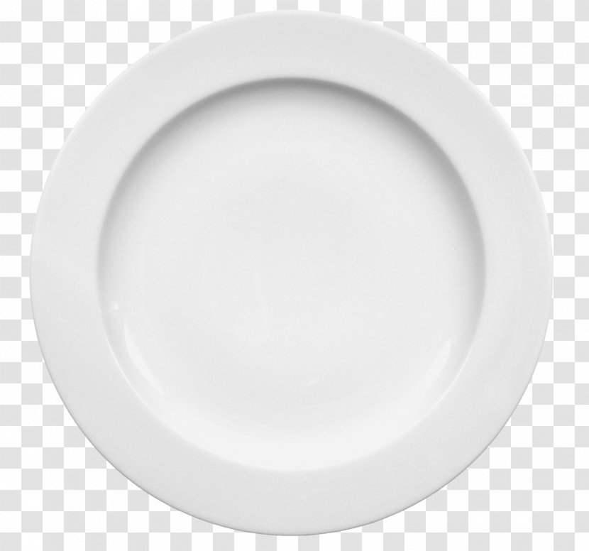 Plate Platter Circle Tableware - White Transparent PNG