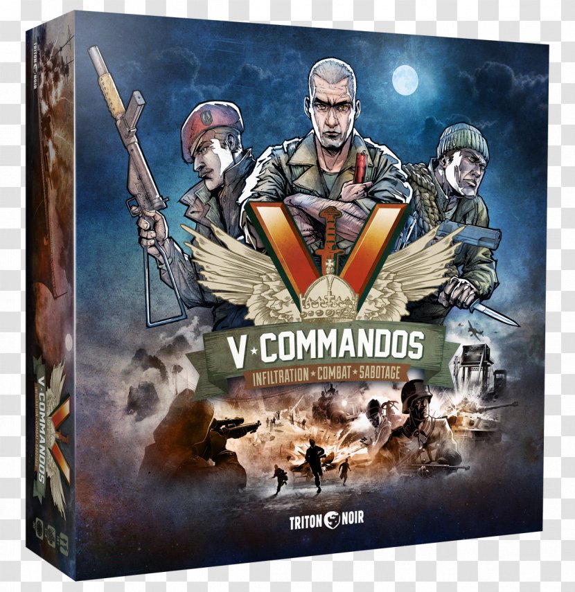 Commandos: Behind Enemy Lines Call Of Duty: WWII Board Game Video - Infantry - Complete Me Transparent PNG