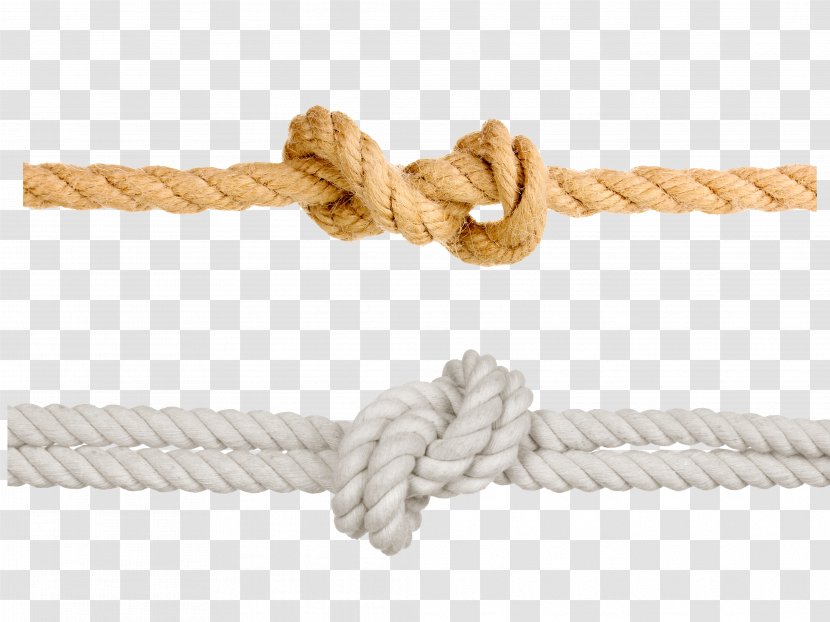 Rope Knot Hemp - Twine - Knotted Transparent PNG