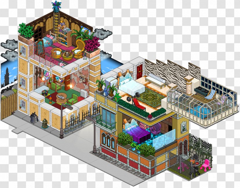 Habbo Apartment Game Virtual World Room - Recreation Transparent PNG