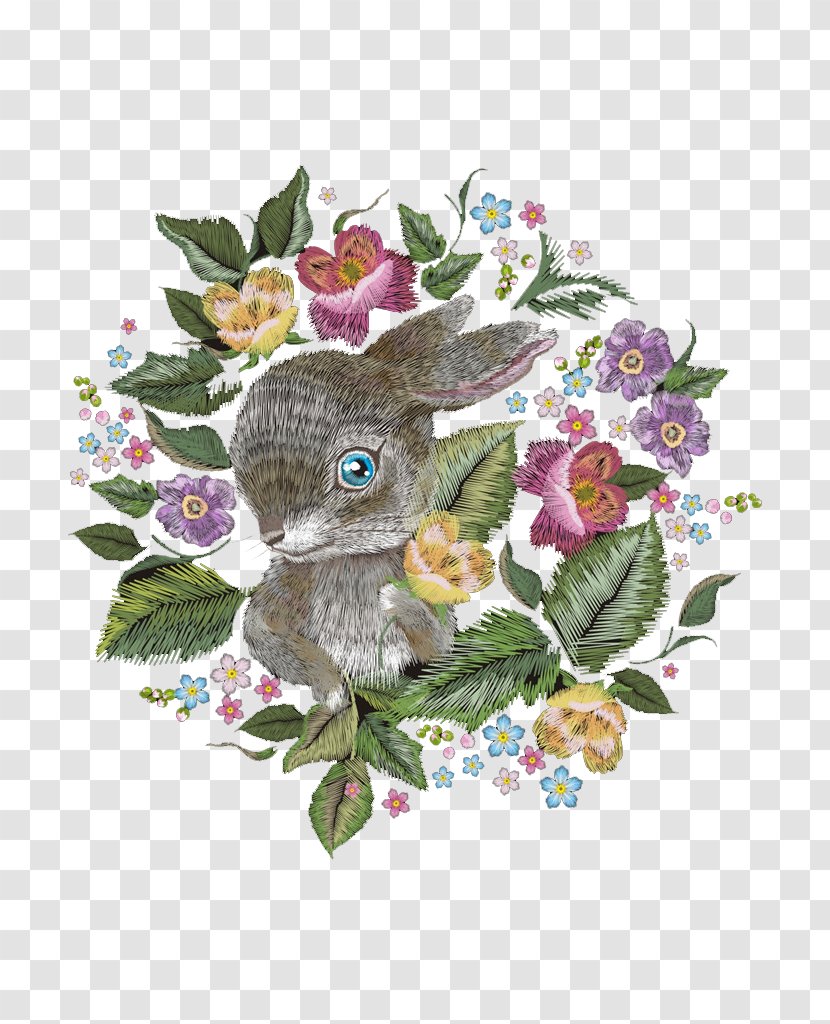 Painting - Bird - Oil Rabbit Transparent PNG