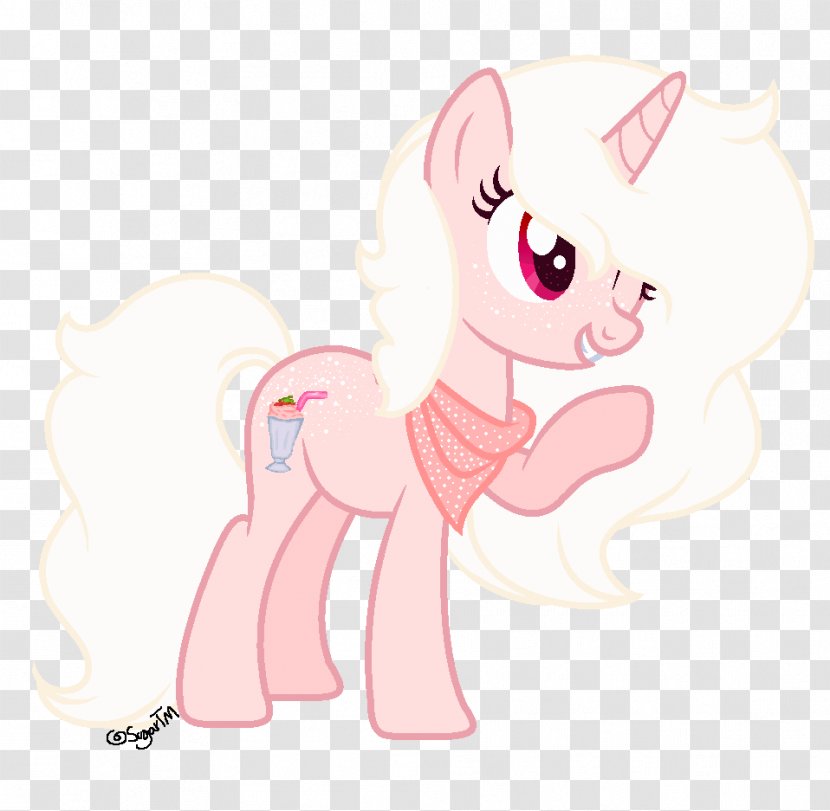 My Little Pony Horse Drawing - Flower - Milkshake Transparent PNG