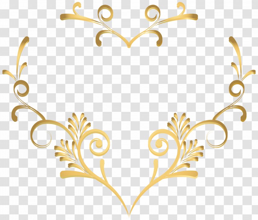 Decorative Arts Clip Art - Frame - Hearts Cliparts Transparent PNG