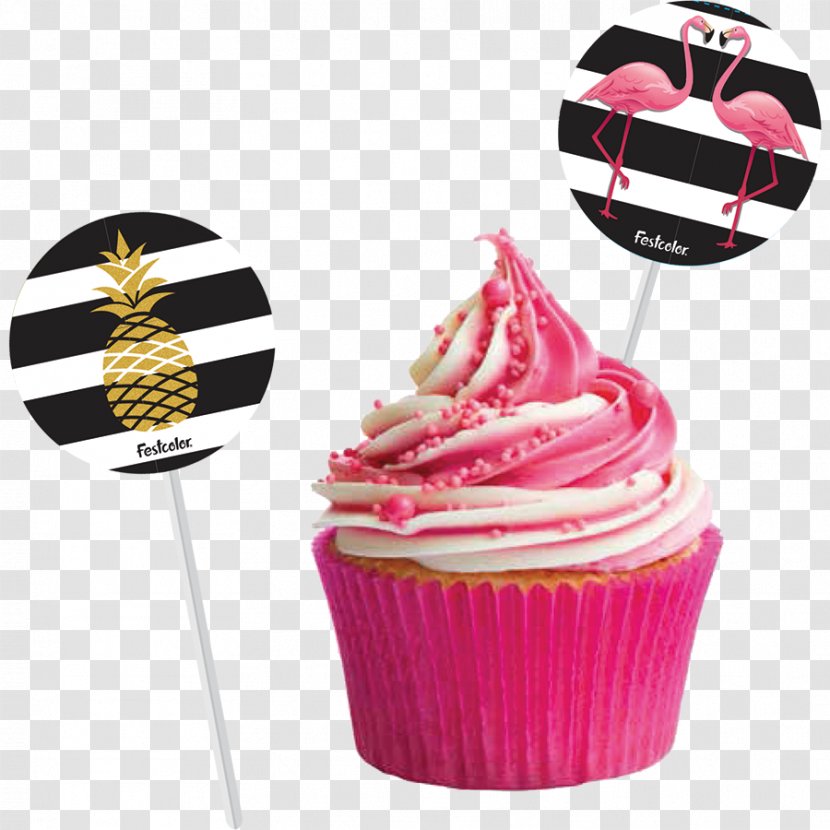 Frosting & Icing Cupcake Buttercream - Sprinkles - Cake Transparent PNG