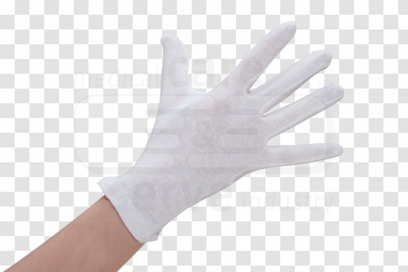 Glove Schichtel Schutzhandschuh Thumb White - Cotton Material Transparent PNG