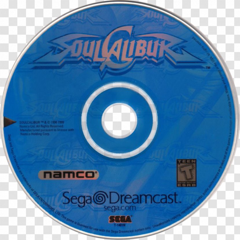 Soulcalibur Dreamcast Video Game Compact Disc - Soul - Iv Transparent PNG