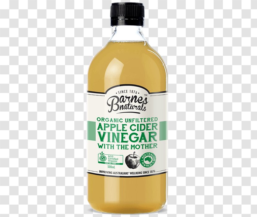 Organic Food Apple Cider Vinegar Raw Foodism Transparent PNG