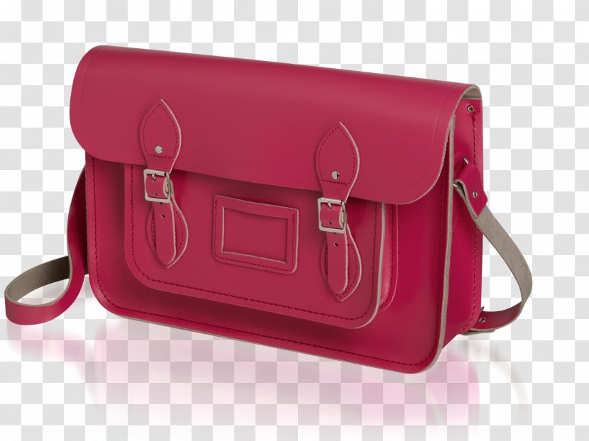 Handbag Strap Leather - Magenta - Bag Transparent PNG