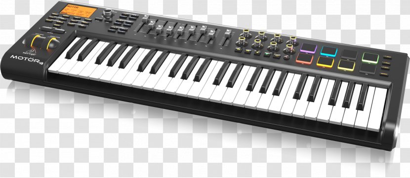 MIDI Controllers Keyboard Sound Synthesizers Behringer - Cartoon - Ax Transparent PNG
