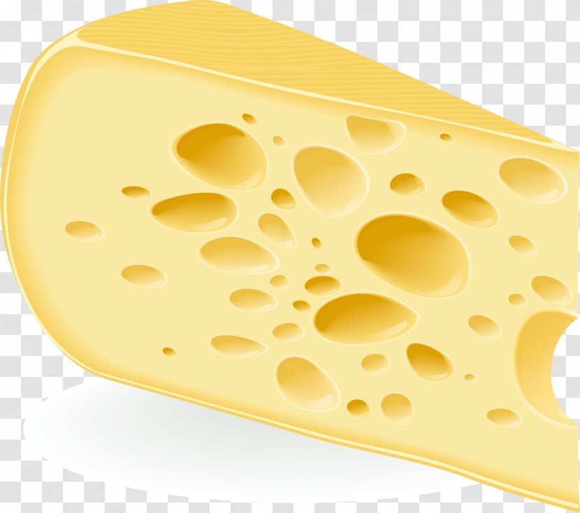 Cheesecake Milk Food - Yellow Cartoon Cheese Transparent PNG