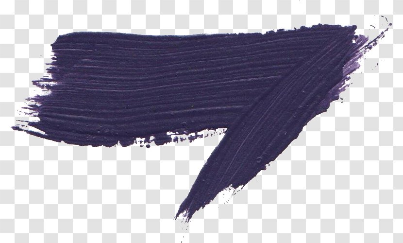 Purple Paintbrush - Stroke - Paint Transparent PNG