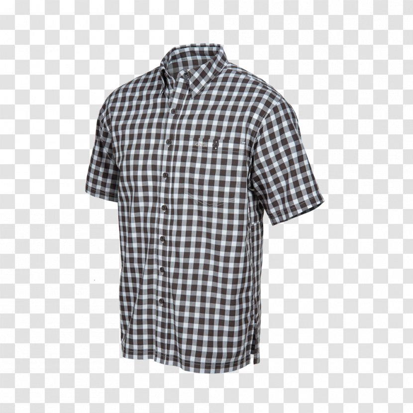 Dress Shirt T-shirt Sleeve Gingham - Clothing Transparent PNG