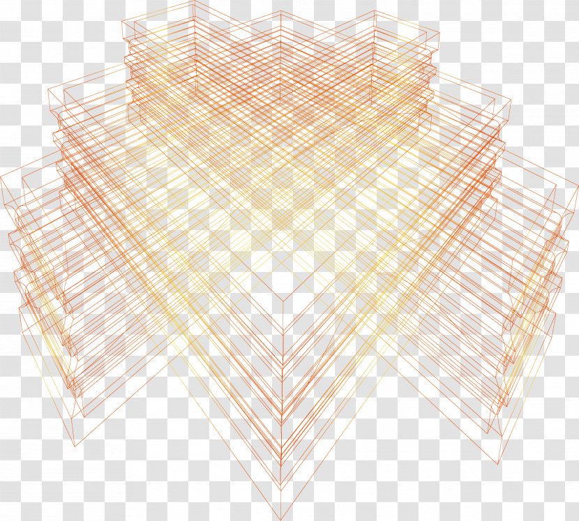 Textile Angle Pattern - Peach - Space Lines Transparent PNG