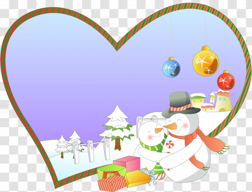 Christmas Day New Year Image Design Holiday - Heart - Fictional Character Transparent PNG